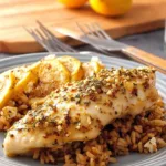 Zitronen-Hähnchen mit Feta aus dem Airfryer