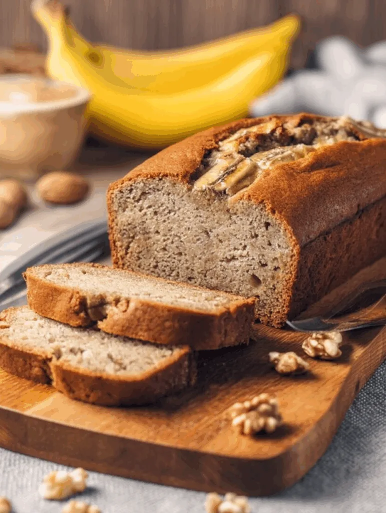 Gesundes Bananenbrot ohne Zucker