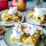 Pudding-Apfelkuchen vom Blech