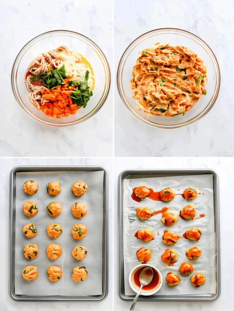 Buffalo-Chicken-Mini-Frikadellen