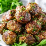 Frikadellen aus der Heißluftfritteuse – Low-Carb Rezept