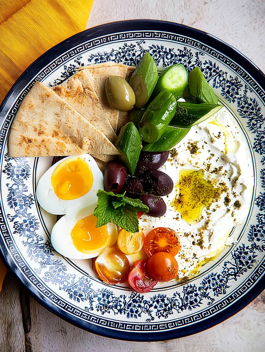 Mediterraner Frühstücksteller