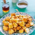 Airfryer Feta-Würfel mit Honig und Rosmarin