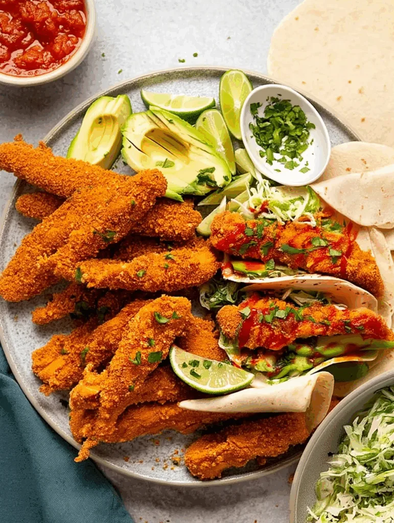 Crispy Chicken Fingerfood-Sticks