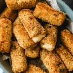 Mozzarella-Sticks aus dem Ofen
