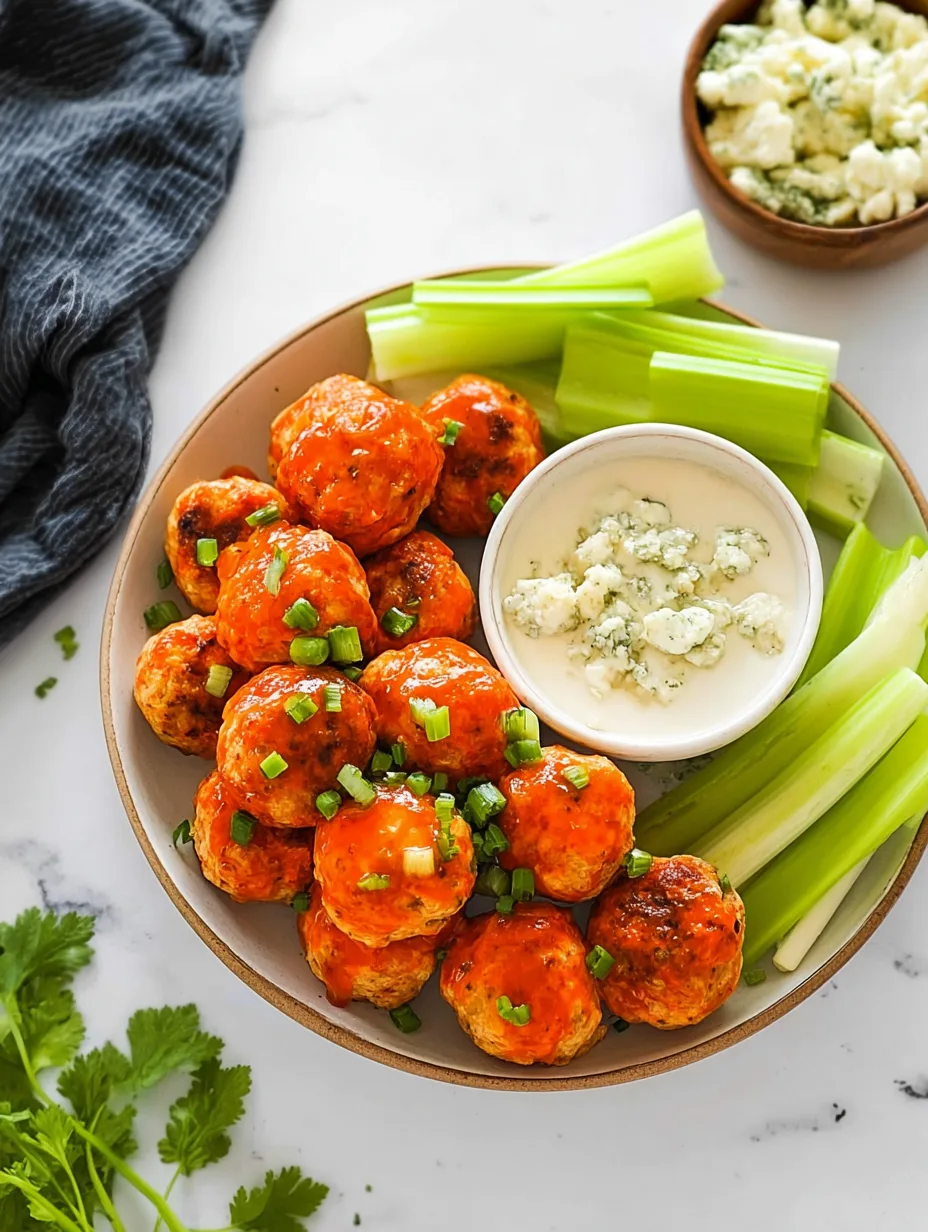 Buffalo-Chicken-Mini-Frikadellen