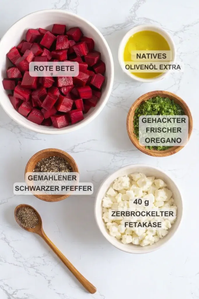 Airfryer Rote Bete mit Feta