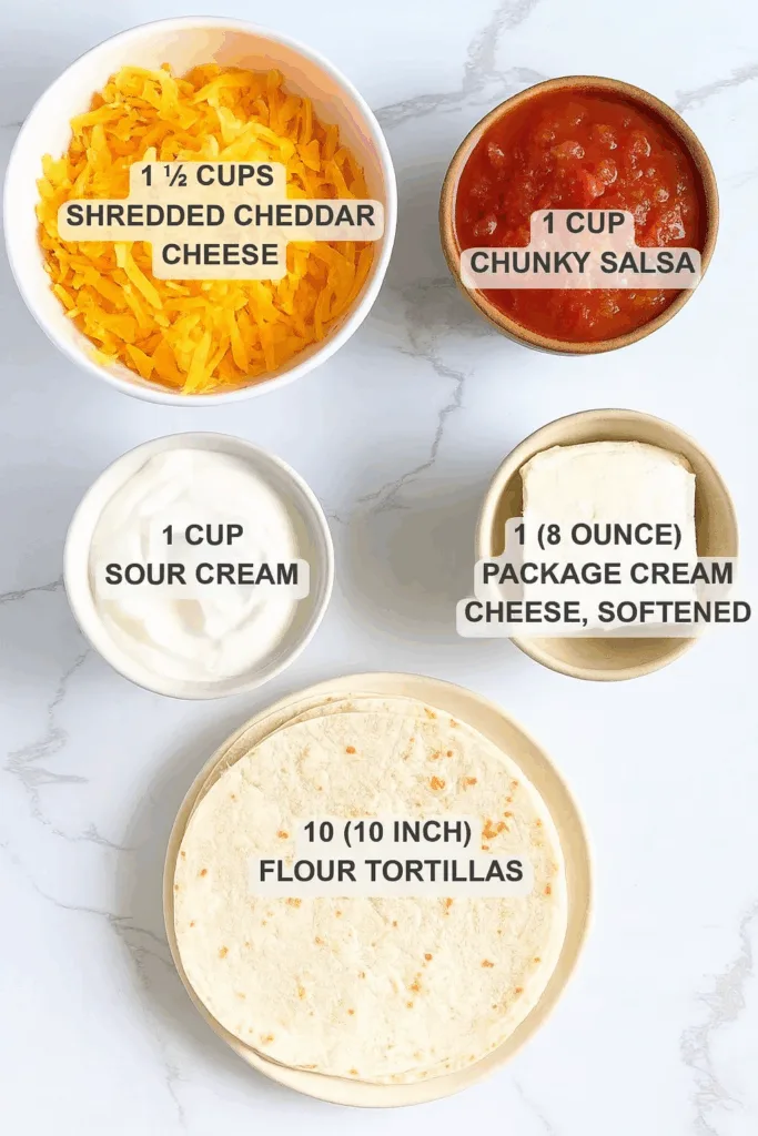 Schnelle Tortilla-Rollups