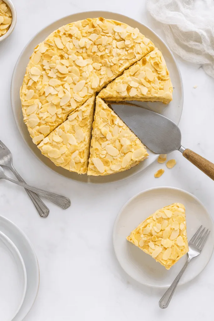 Schwedischer Mandeltårta Kuchen