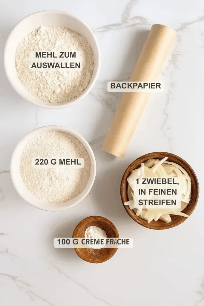 Flammkuchen Schnecken