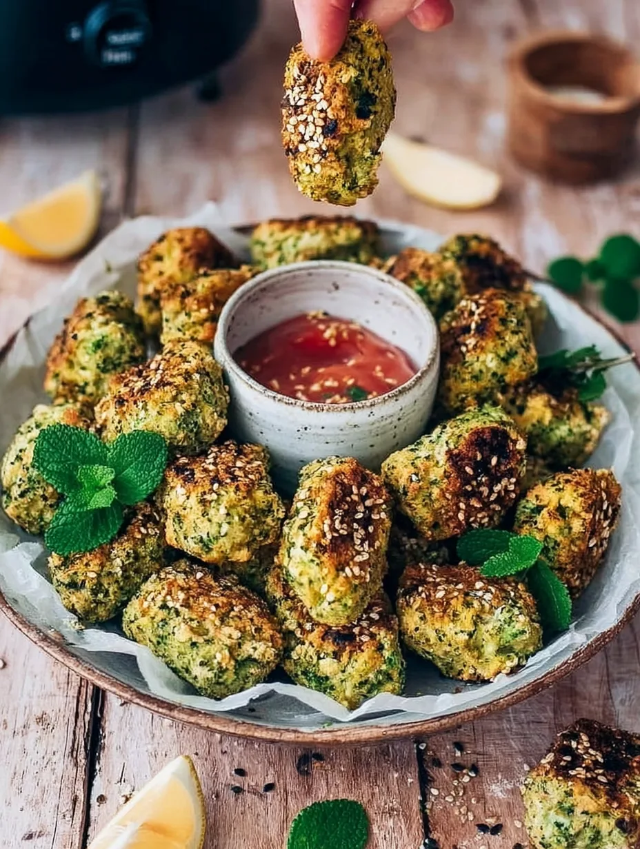 Knusprig: Brokkoli-Käse-Nuggets