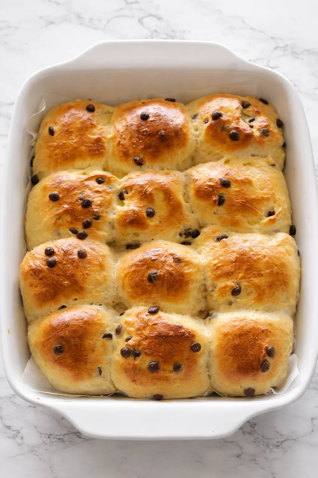 Fluffig weiche Schokobrötchen backen