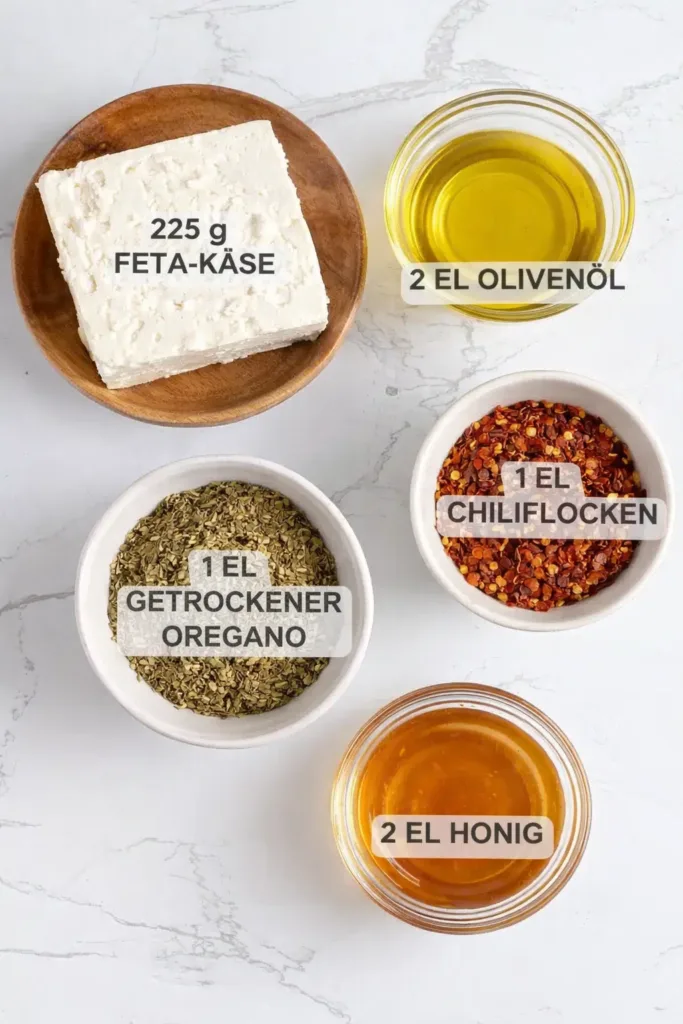 Gebackener Feta mit Honig | Feta Psiti Rezept