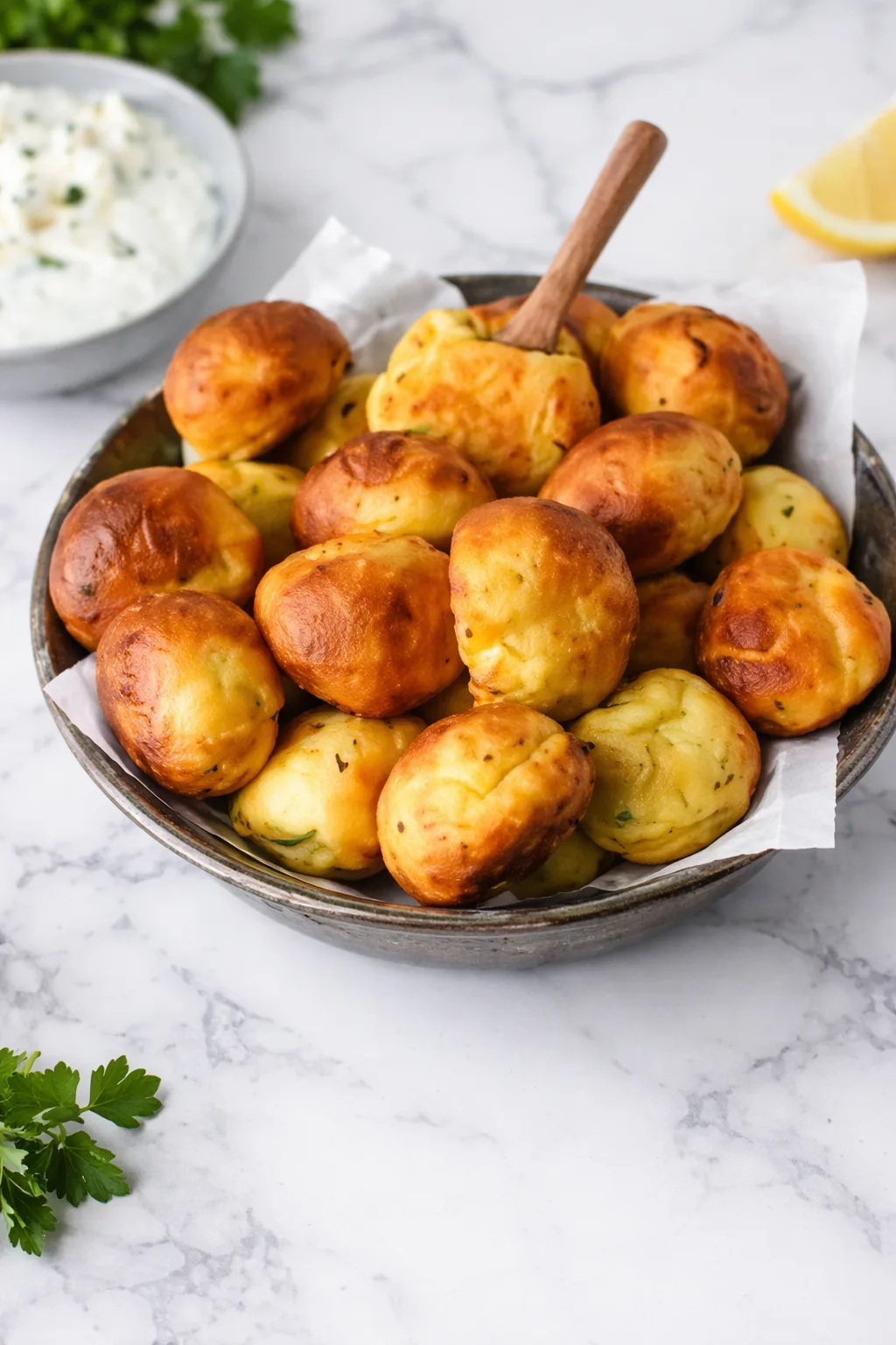 Kartoffelbällchen aus der Airfryer