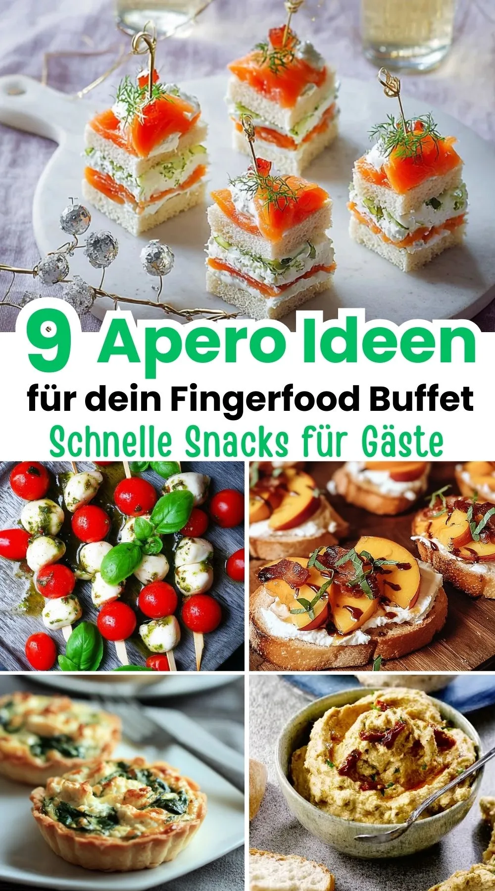 9 Apero Ideen: Kleine Häppchen, große Wirkung