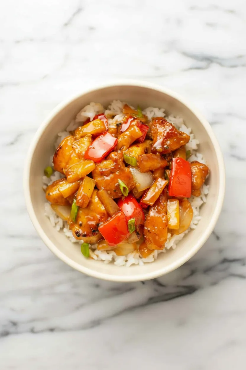 Ananas Hähnchen: Die perfekte Kombination aus fruchtig und herzhaft
