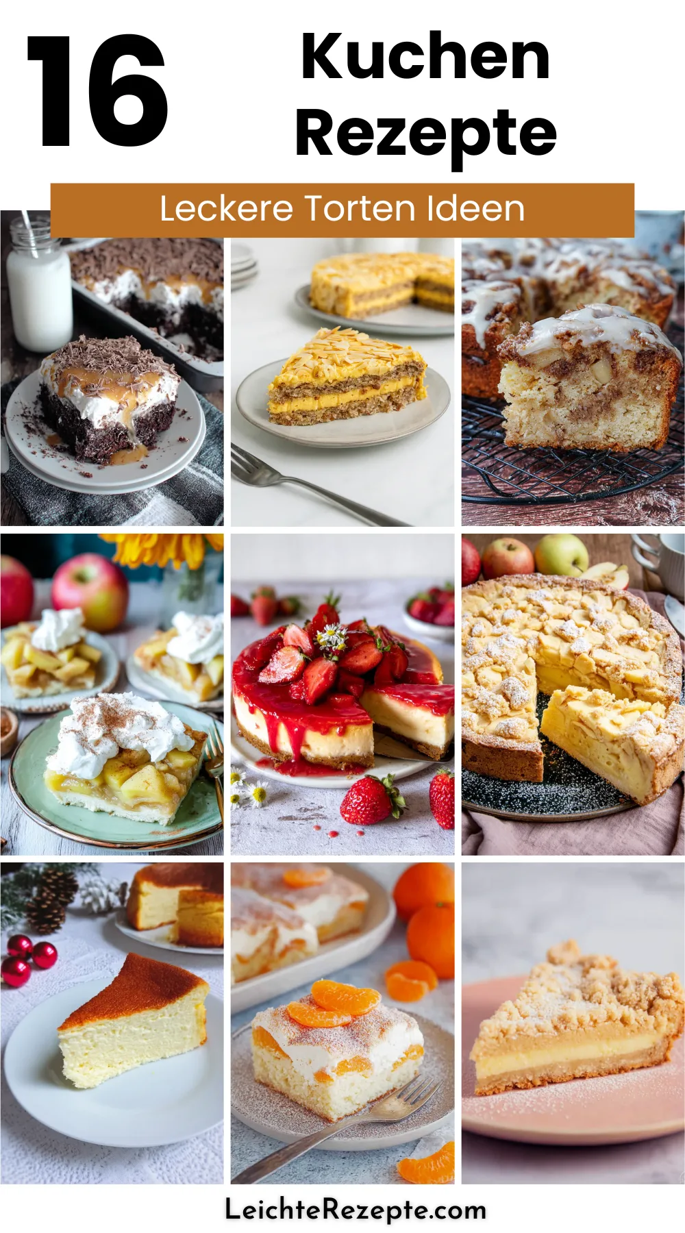 16 Leckere Kuchen Rezepte für jede Gelegenheit