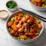 Airfryer-Süß-Sauer-Hähnchen