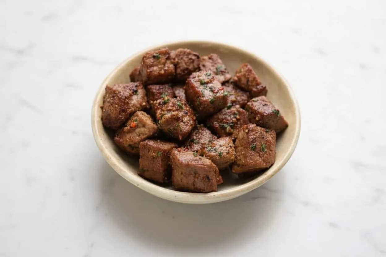 Airfryer-Steakbissen