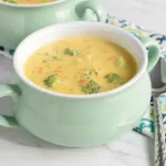 Brokkoli Käse Suppe nach Panera Art