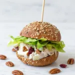 Cranberry-Pekannuss-Hähnchensalat