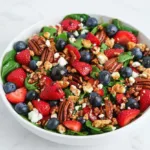 Erdbeer-Spinat-Salat