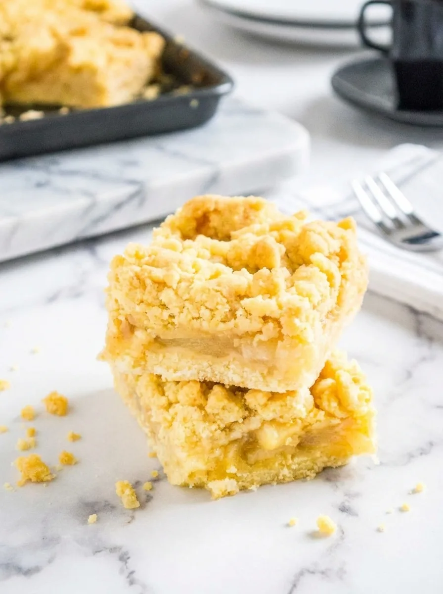 Vanille-Blechkuchen mit Knusperstreuseln