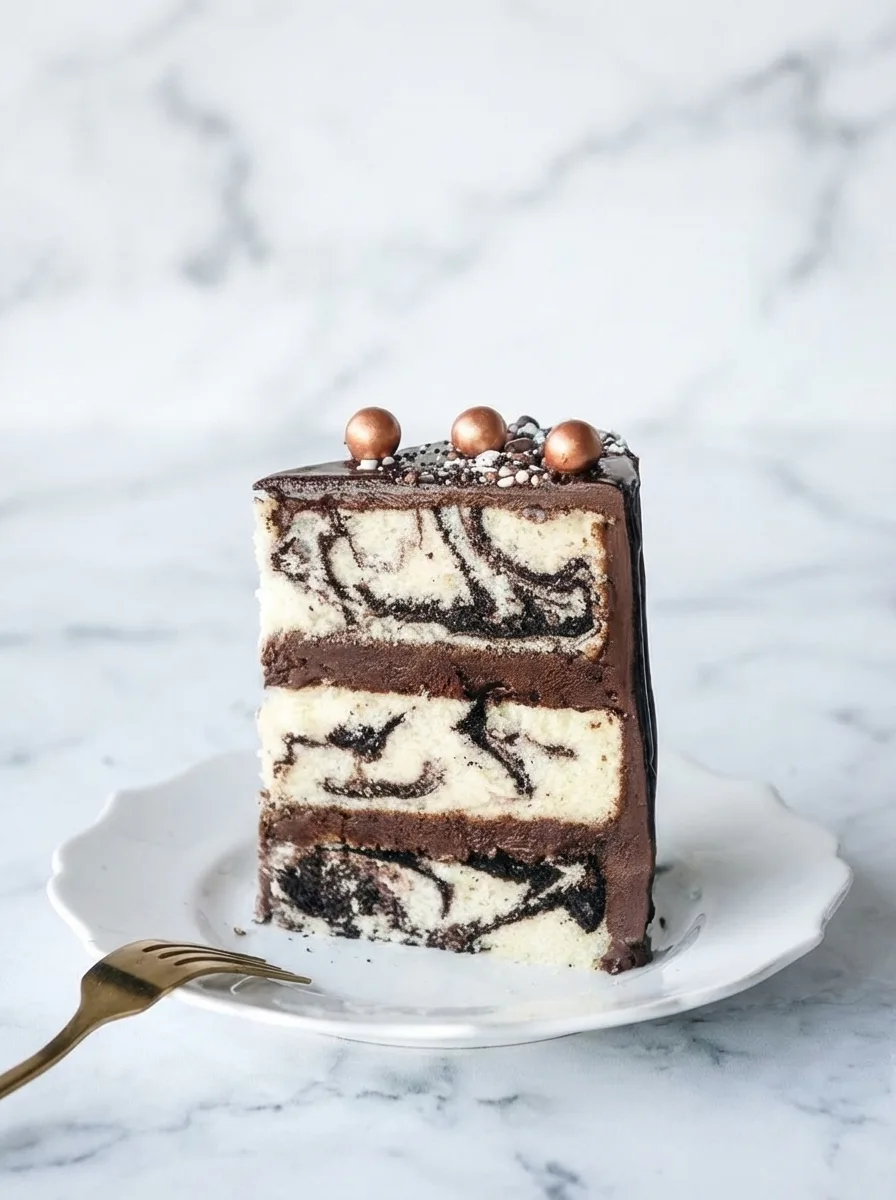 Saftiger Marmorkuchen