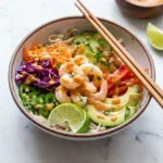 Köstliche und einfache Frühlingsrollen-Bowls