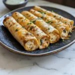 Knusprige Hähnchen-Taquitos