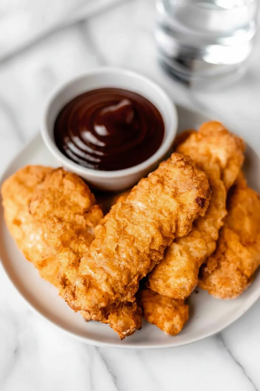 Knusprige Hähnchen-Tenders aus der Heißluftfritteuse