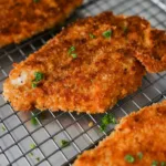 Knusprige Hähnchenbrust mit Panko-Kruste