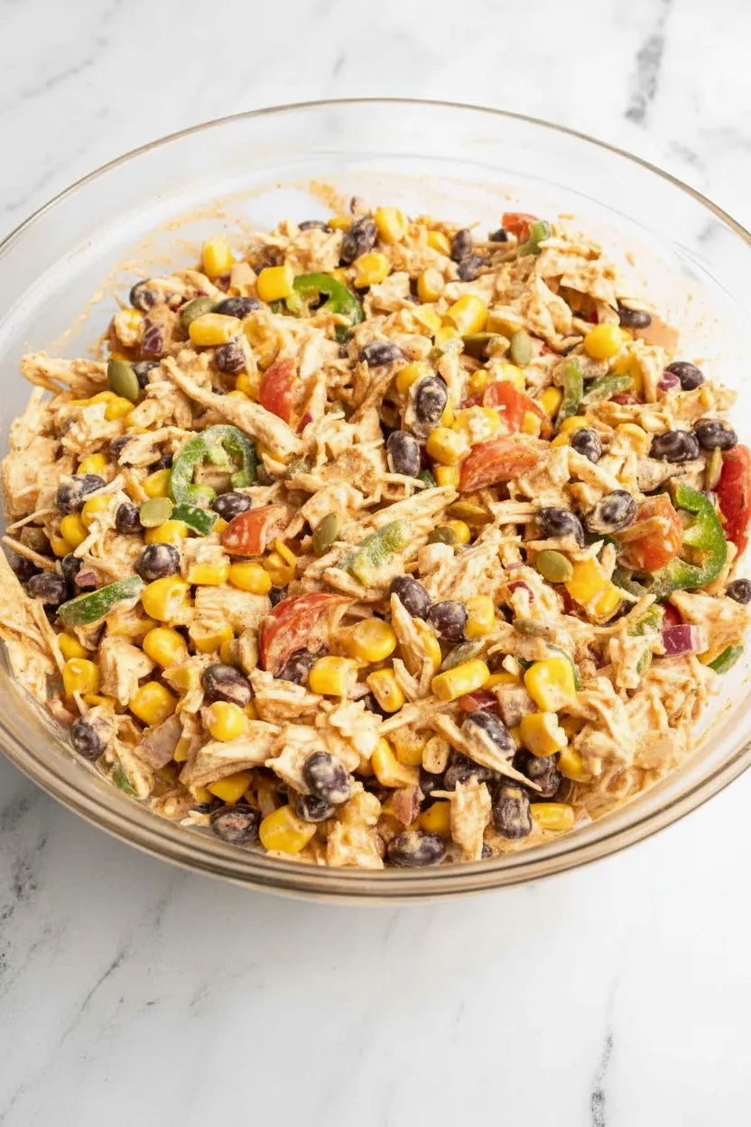 Südwestlicher Hähnchensalat – Rezept