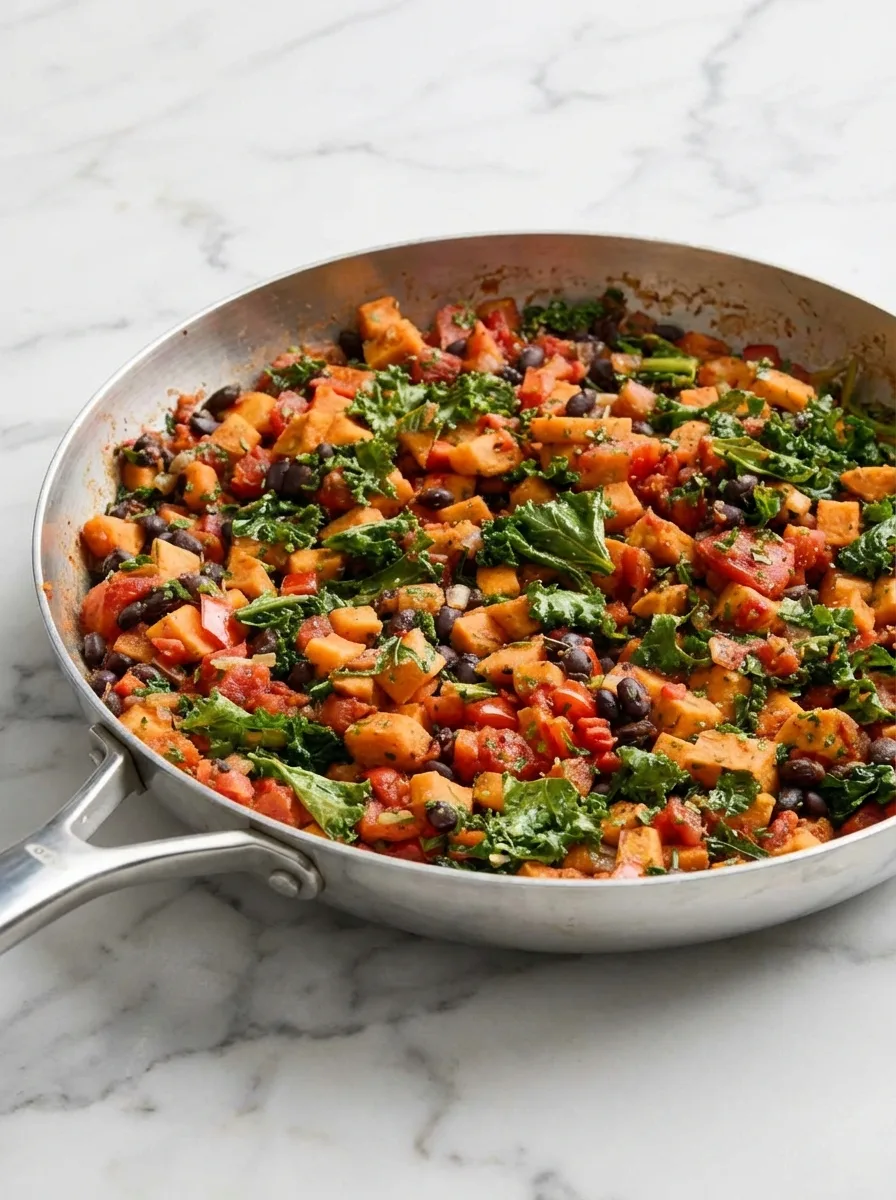 Süßkartoffelpfanne Rezept