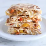Scharfe Hähnchen-Quesadilla-Melts