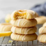 Zitronen Thumbprint Kekse