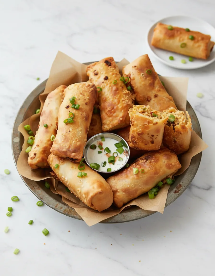 Airfryer-Jalapeño-Popper-Eierrollen
