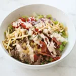 Cheeseburger-Salat-Bowl