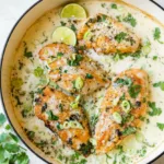 Cremiges Kokos-Limetten-Hähnchen