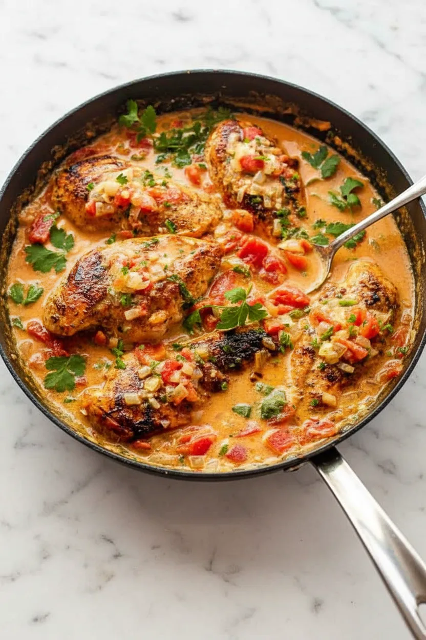 Cremiges Kokosmilch-Hähnchen