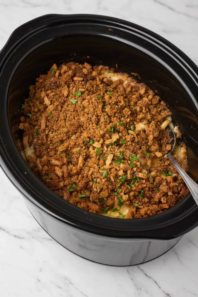 Crockpot-Hähnchen mit Füllung