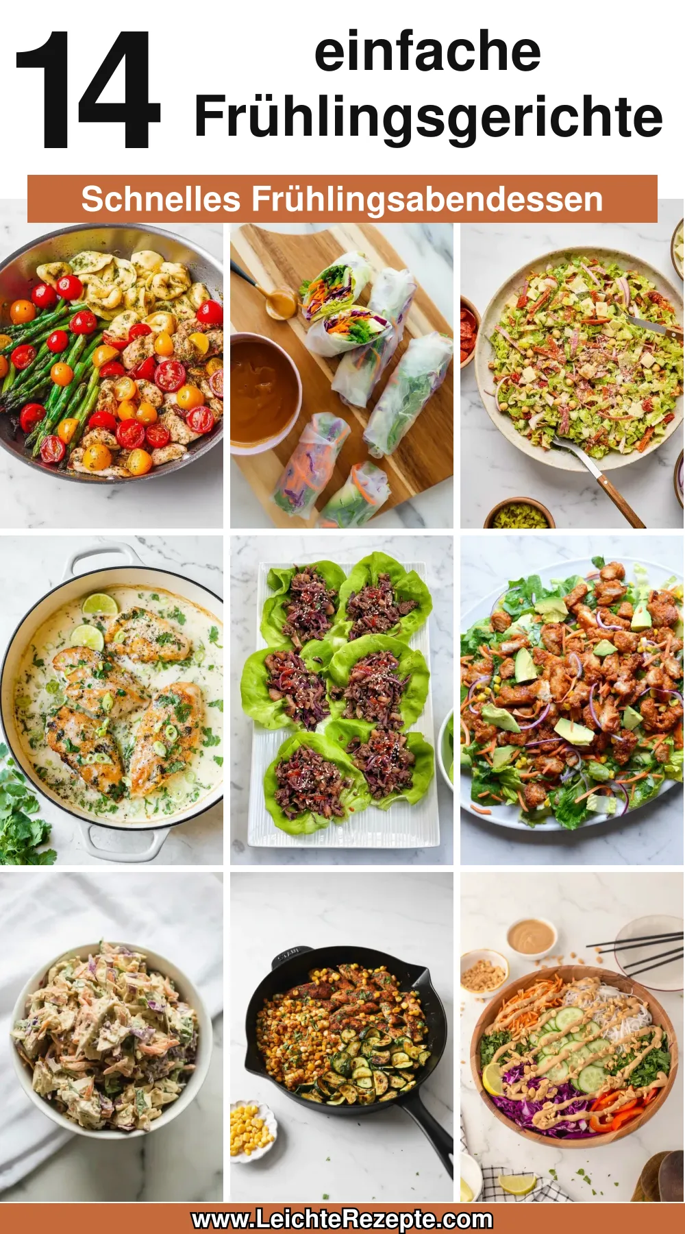 14 Einfache Frühlingsgerichte für ein schnelles Abendessen