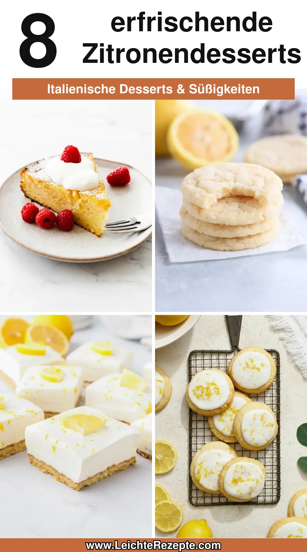 8 erfrischende Zitronendesserts zum Verlieben