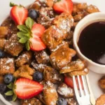 French-Toast-Bissen aus dem Airfryer