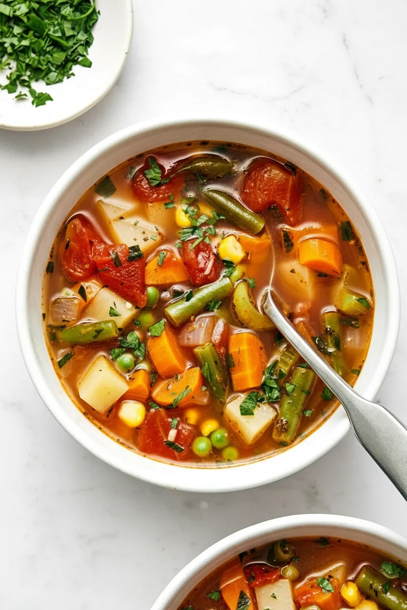 Gemüsesuppenrezept (Ernsthaft das Beste!)