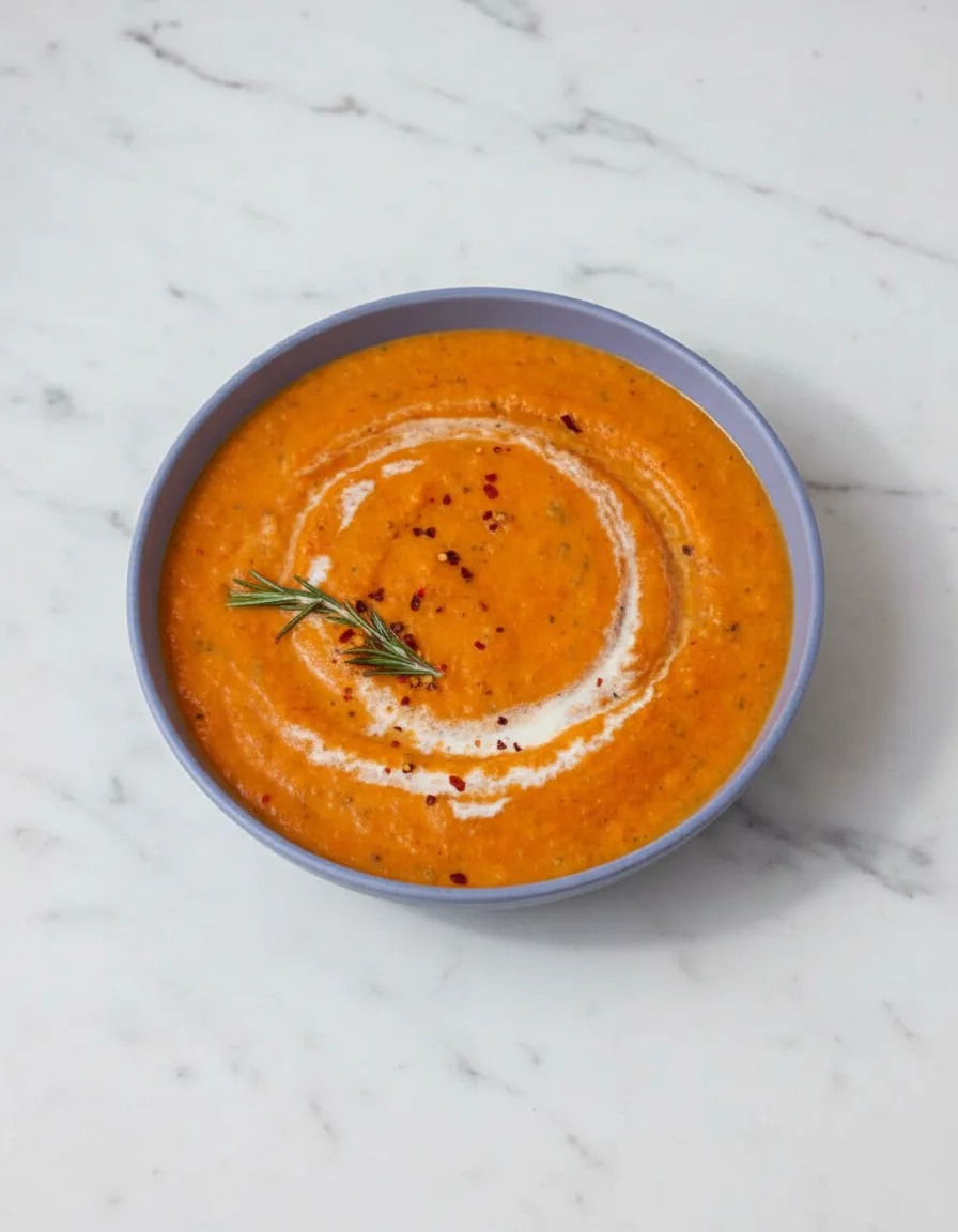 Geröstete Gemüsesuppe: Fein und cremig