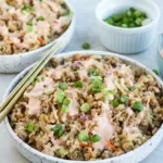 Gesunde Keto-Egg-Roll-Bowl