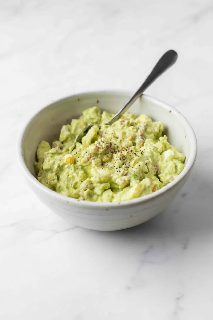 Gesundes Avocado-Eiersalat-Rezept