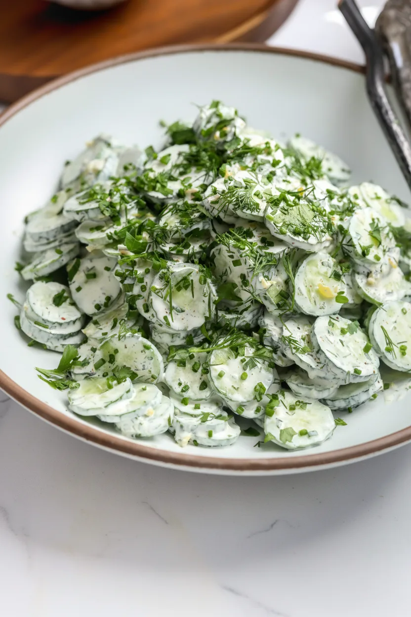 Gurken-Ranch-Salat