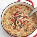 Hausgemachte Chick-fil-A Hühner-Tortilla-Suppe